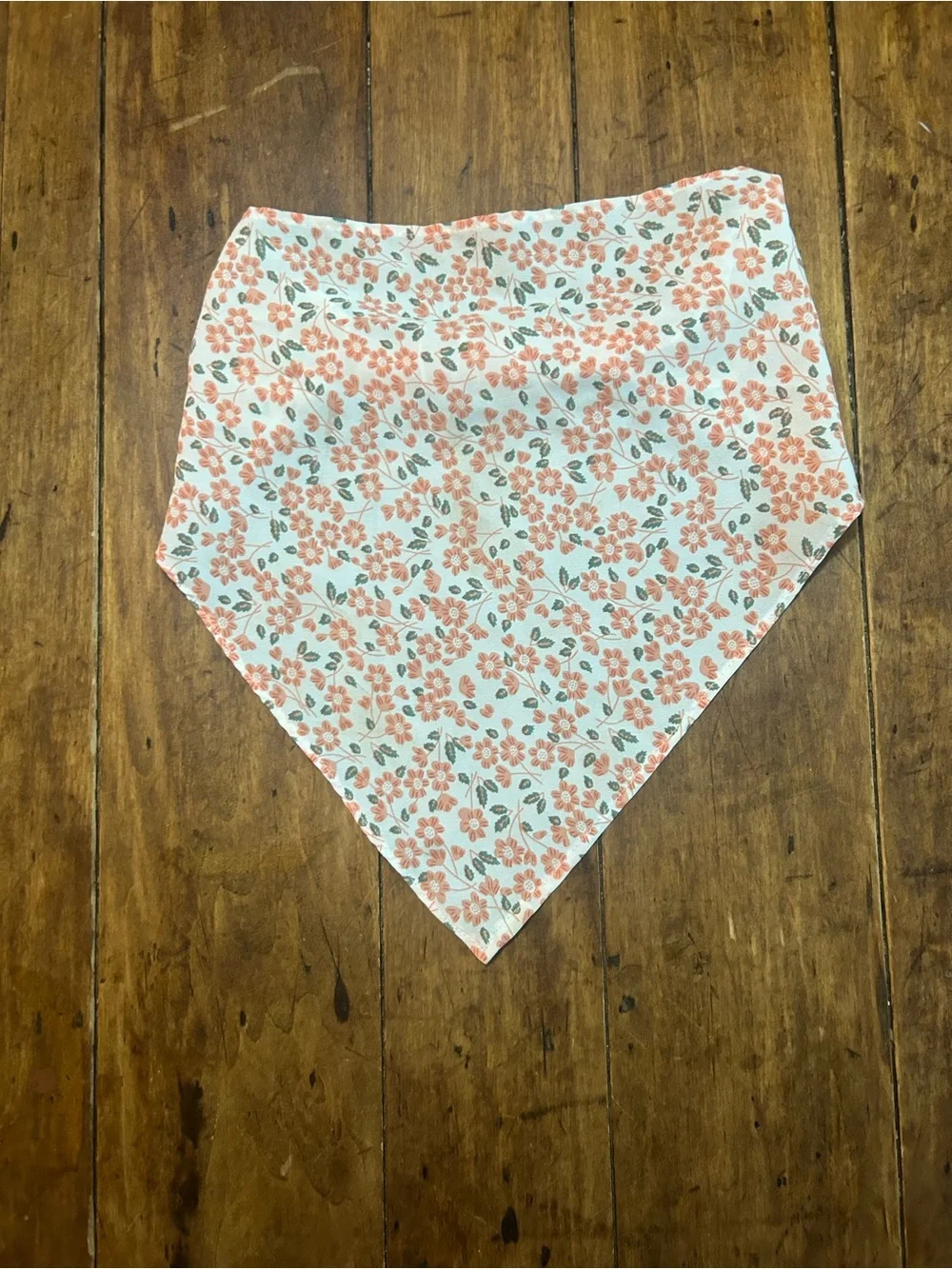 1 Floral blue pink and black Nike headband and 1 orange white and green headband